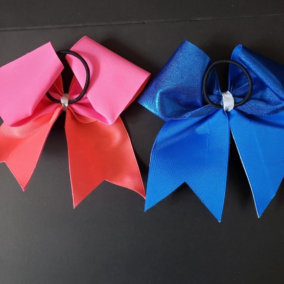 Two Large Cheerleading Bows Meangirls Bling - Picture 4 of 9